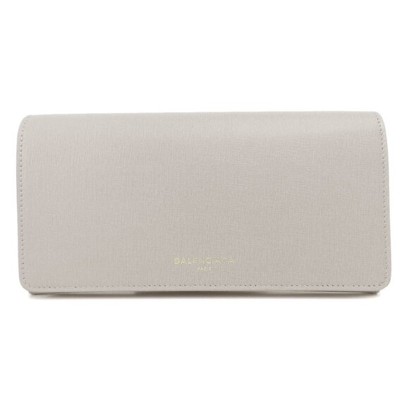 BALENCIAGA Gray Leather Wallet - Picture 1 of 11